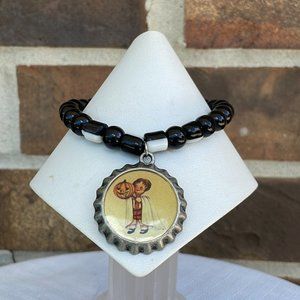 Handmade Halloween Pendant Bracelet